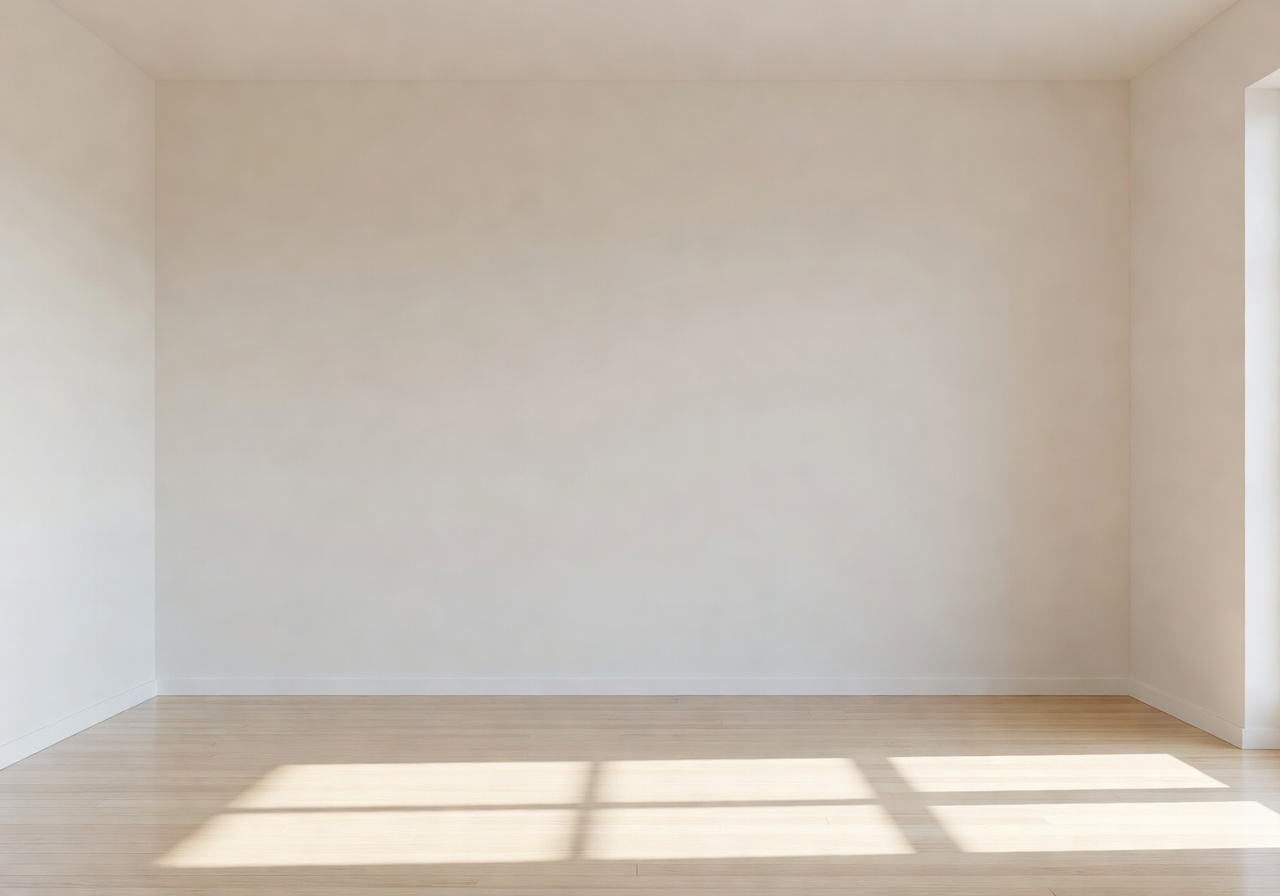 Empty, brilliantly clean room ready for new tenants moving in or out